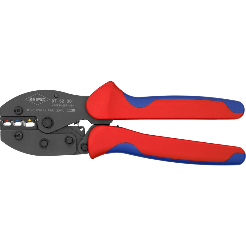 Pince à sertir pour cosses pré isolées PreciForce® - KNIPEX 97 52 36