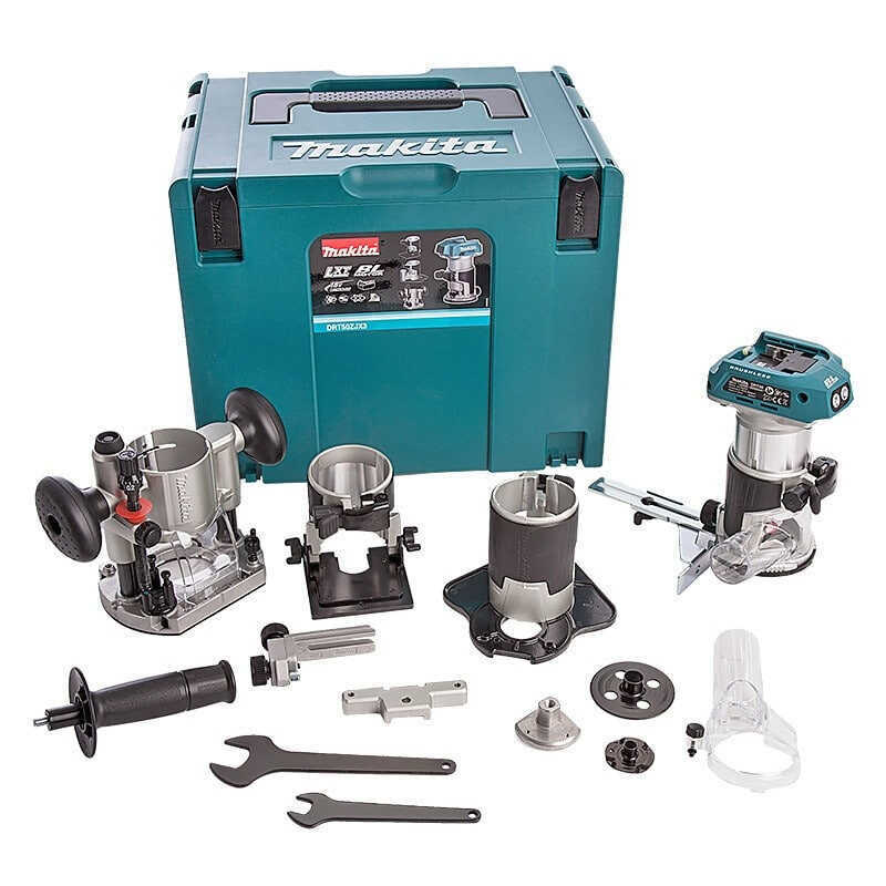 Affleureuse 18V Lxt (solo) en Makpac Makita DRT50ZJX3