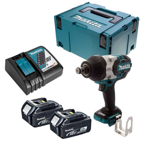 Boulonneuse à chocs 18V LXT 1050Nm 3/4″ (2×3,0 Ah) en coffret MAKPAC – MAKITA DTW1001RFJ