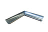 Angle intérieur gouttière demi-rond Acier Galvanisé – Gris - LPP