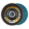Disques à lamelles inclinée LSZ F2 125 mm Grain 60 - Box métal de 5 PCS - RHODIUS