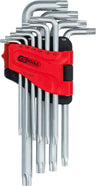Jeu de clés mâles coudées Torx longues - 10 pièces - KS TOOLS 151.4880