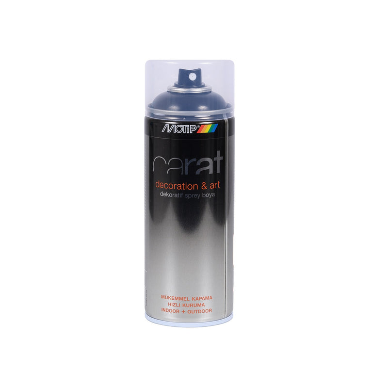 Peinture Aérosol Industrielle Intérieur/Extérieur Brillant, Couleurs au Choix 400 ML – MOTIP CARAT