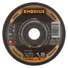 Disques à tronçonner ø 125 x 1,5 mm XT70 boite en métal de 10 PCS - RHODIUS