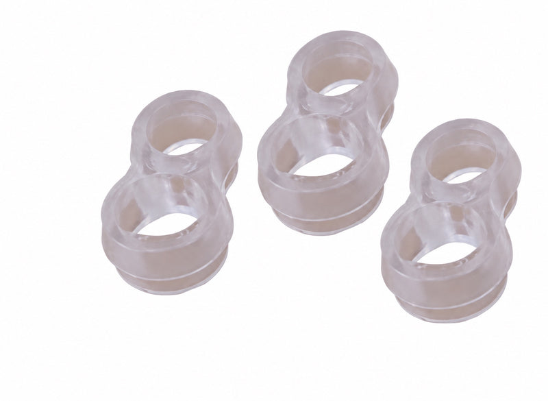 Lot de 5 butées transparentes pour poignée de porte, protection murale anti-choc – LPP BA700
