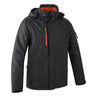 Parka de travail doublée polaire anti-pluie Noir - Coverguard YUZU (taille au choix)