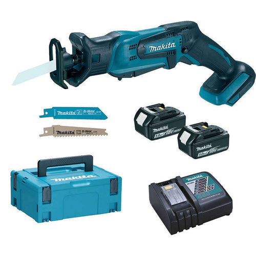 Scie sabre 18V LXT (2x5,0 Ah) en coffret MAKPAC - MAKITA DJR183RTJ-1