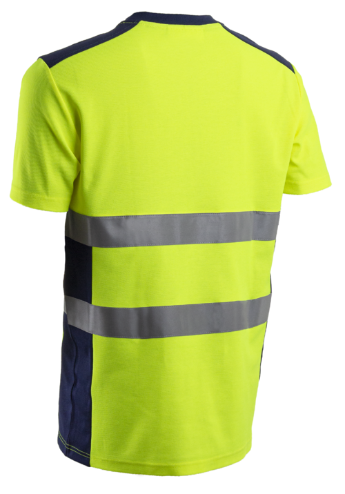 T-shirt de travail manches courtes haute visibilité - Jaune Fluo - COVERGUARD NEKKI
