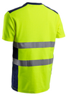 T-shirt de travail manches courtes haute visibilité - Jaune Fluo - COVERGUARD NEKKI
