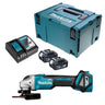 Meuleuse d'angle 18V LXT Ø125 mm (2x3,0 Ah) en MAKPAC - MAKITA DGA511RFJ